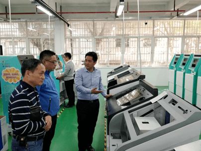 陳潭一行赴廣州力麒智能公司調研智慧政務終端裝備與軟件開發(fā)